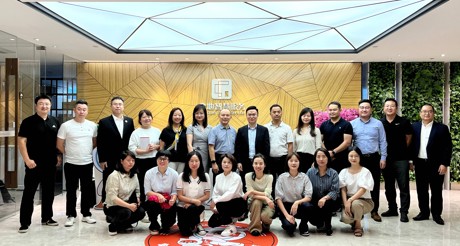 最新动态丨俊发七彩服务到访银河集团9873cm智慧服务集团参观交流